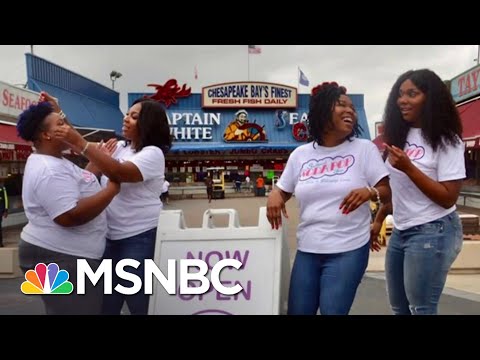 Black-Owned Ice Cream Shop Hit By Pandemic Receives Outpouring Of Support | Andrea Mitchell | MSNBC