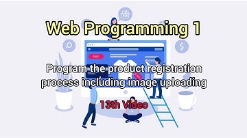 Program the product registration process including image uploading