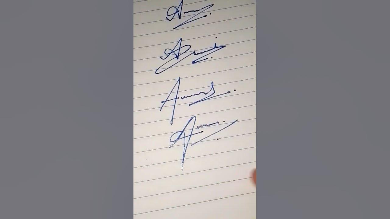 Handwrite signature style comment your name below logo ytshorts