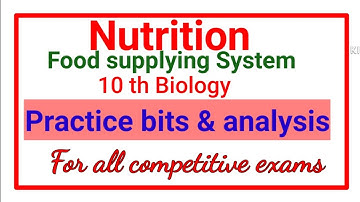 #10thBiology imp bits#Nutrition useful for#APRJC,TSRJC,agripolycet,TSPOLYCET,MJPRJC,TET,DSC |EM