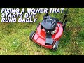 Fixing A Toro Mower That Starts But Runs Poorly