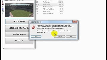 PesEdit 2011 Patch 1 1 PesEdit Selector Problem