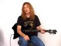 Dave Mustaine teaching riffs..