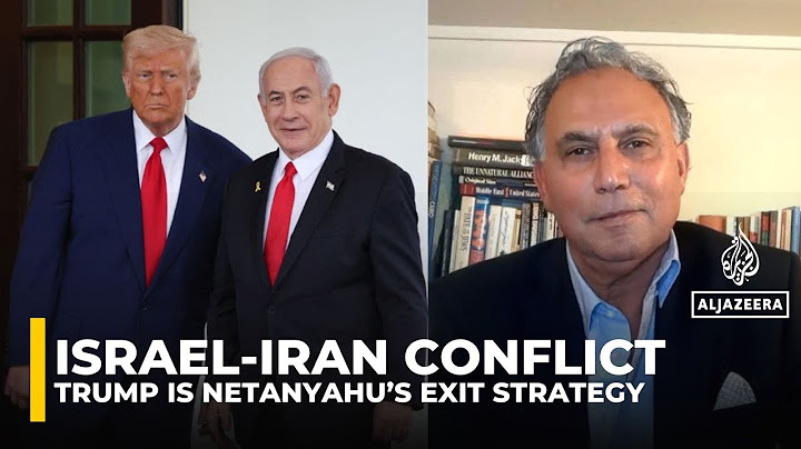 Trump is Netanyahu’s exit strategy out of his Iran war: Marwan Bishara
