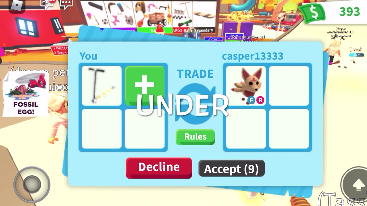 Seeing What People Would Trade For A Duck Scooter Adopt Me Roblox Youtube