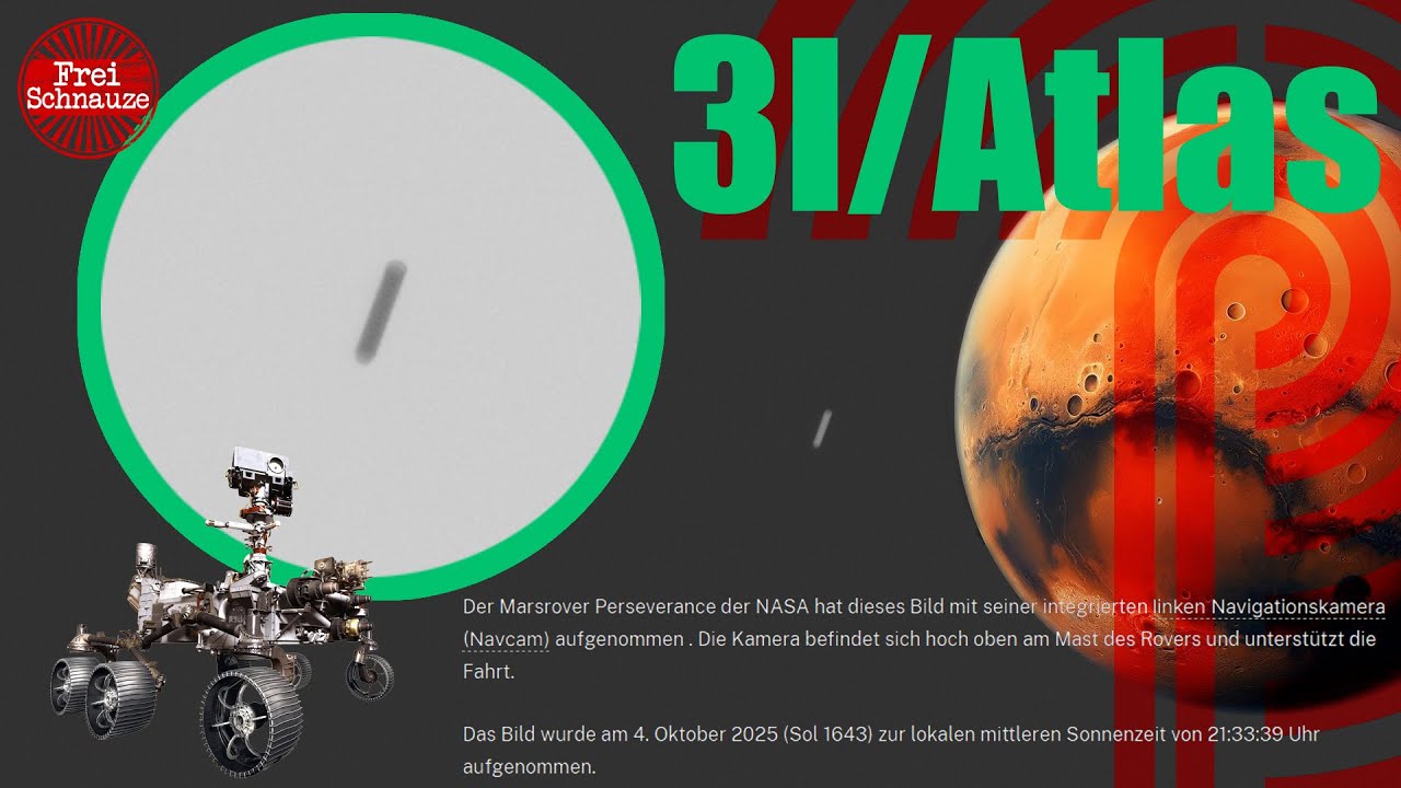 Mars Rover Atlas 3I/Atlas: Aktuellste Aufnahme von 3I/Atlas vom Mars Perseverance Rover ...
