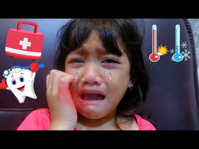 GIGI KU SAKIT BEROBAT KE DOKTER - MAMAH HIBUR SALSA BELI MAINAN | Salsa and family class=