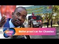 Bullet proof car for Chamisa