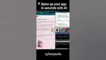 AI Turned My Rails App CYBERPUNK in 30 Seconds! #rails #coding #shorts