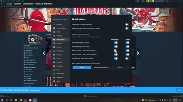 How To Manage Messages Notifications On Steam 2023 | Steam NEW UI UPDATE
