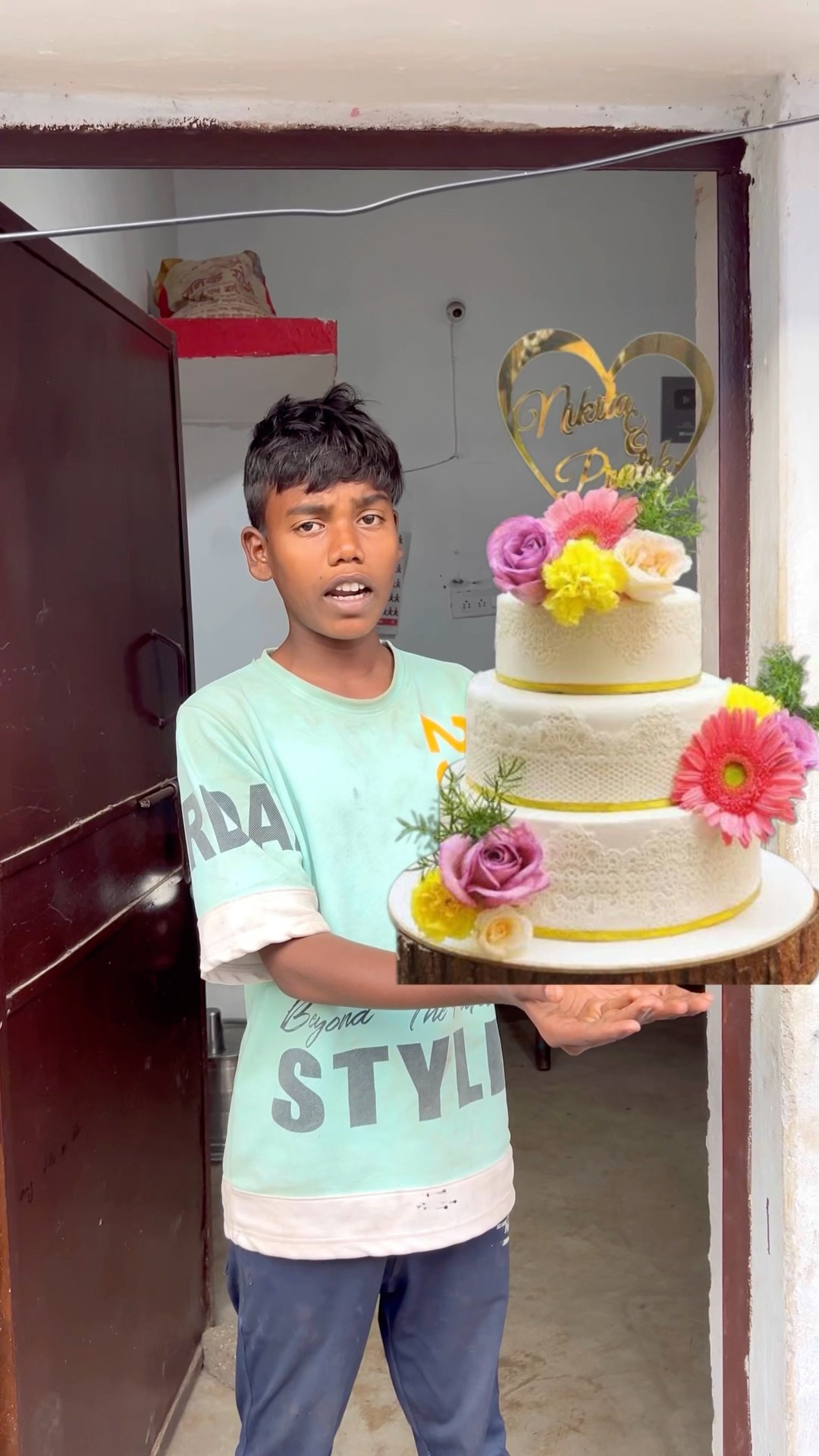 CHOTU KA BIGGEST CAKE #shorts @FACTFIREKING