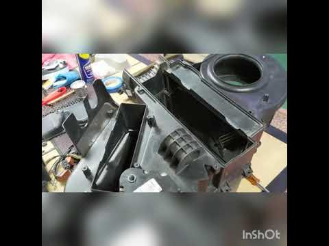2004 H2 HUMMER HVAC MODULE DISASSEMBLY - YouTube