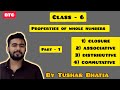 Properties of whole numbers || class 6 || Tushar Bhatia || BTC || part-1 || #maths #students #all
