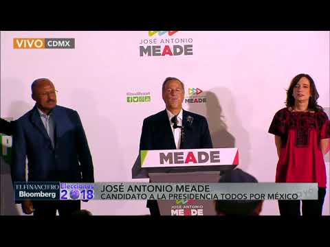 Reconozco que las tendencias del voto no nos favorecen; le deseo suerte a López Obrador: Meade