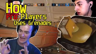 How Pro Players Use Frag Grenades l Rainbow six Siege