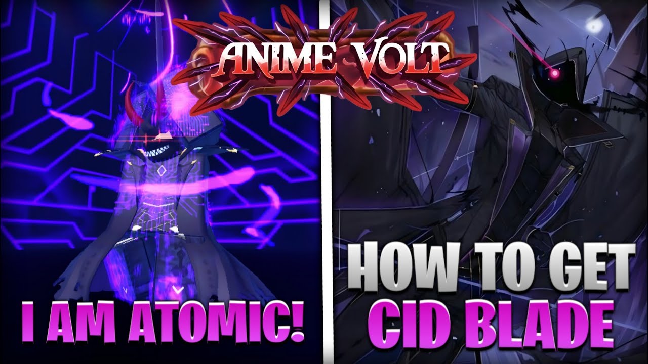 Anime Volt | CID KAGENO | Showcase + Tutorial Como Obter Cid Kageno (Cid Blade Op) 