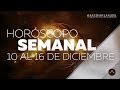 HORÓSCOPO SEMANAL | 10 AL 16 DE DICIEMBRE | ALFONSO LEÓN ARQUITECTO DE SUEÑOS