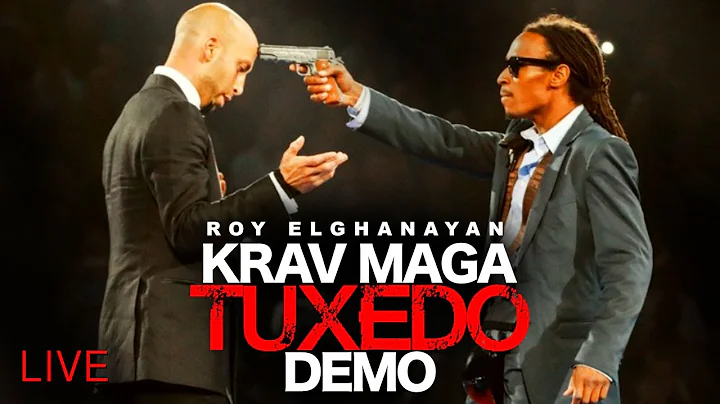 Roy Elghanayan Krav Maga Demo in front of 10,000 F...