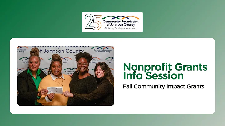 Nonprofit Info Session: Fall Community Impact Grants