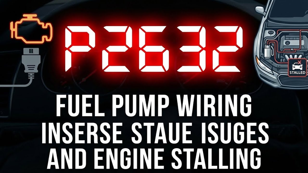 P2732 Code What Is Code P2632 - Fuel Pump B Control Circuit Open Explained - YouTube