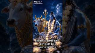 Mahadev, Lord Shiva, is the Supreme God of transformation, destruction of evil, and divine.#fyp