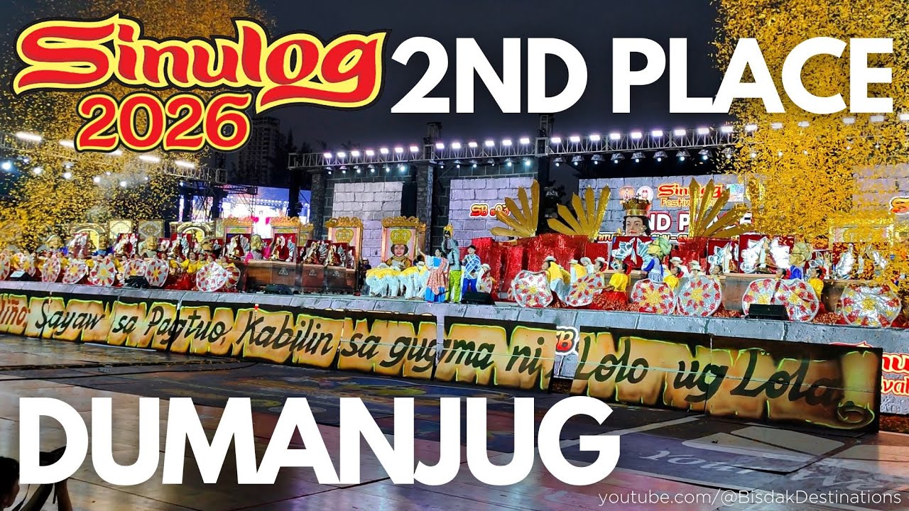 DUMANJUG | 2ND PLACE RITUAL SHOWDOWN WINNERS | SINULOG-BASED | SINULOG FESTIVAL 2026 PARADE
