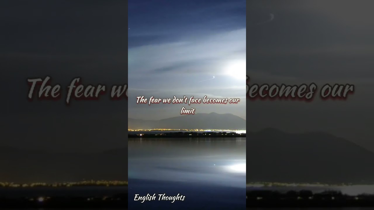 The fear👌|Reality Quotes|English Thoughts