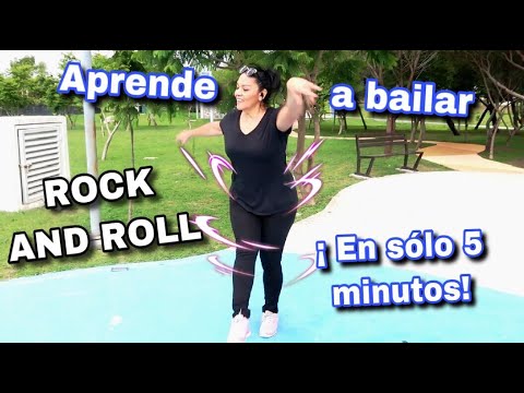 Aprende a bailar Rock and Roll en solo 5 minutos - Ritmos clásicos lección No 3 Rock and Roll