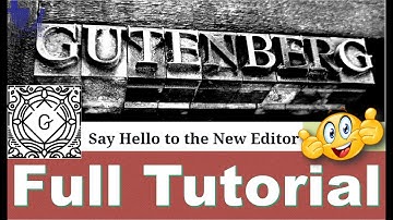 Gutenberg Editor (WordPress 5.0 & Above) | The Ultimate Tutorial [Urdu/Hindi/English Subtitles]