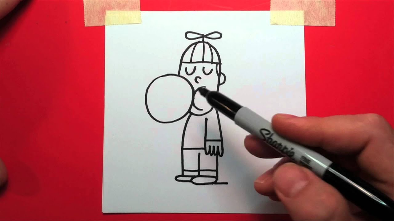 An Illustration made with Drawing Gum