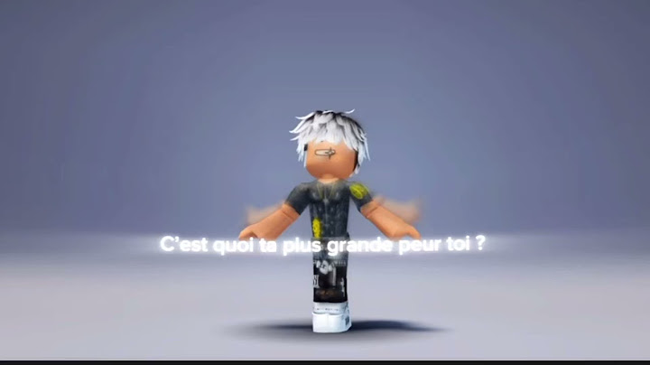 Ma plus grande peur..