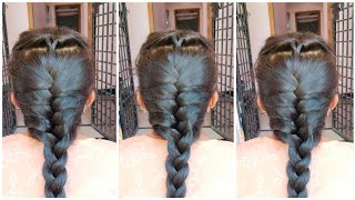 try this beautiful hairstyle #jaanu vlogs