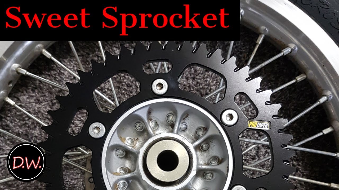 Knobby Street Legal Tires And Sprocket Upgrade YouTube