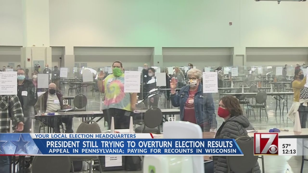 President Trump still trying to overturn election results