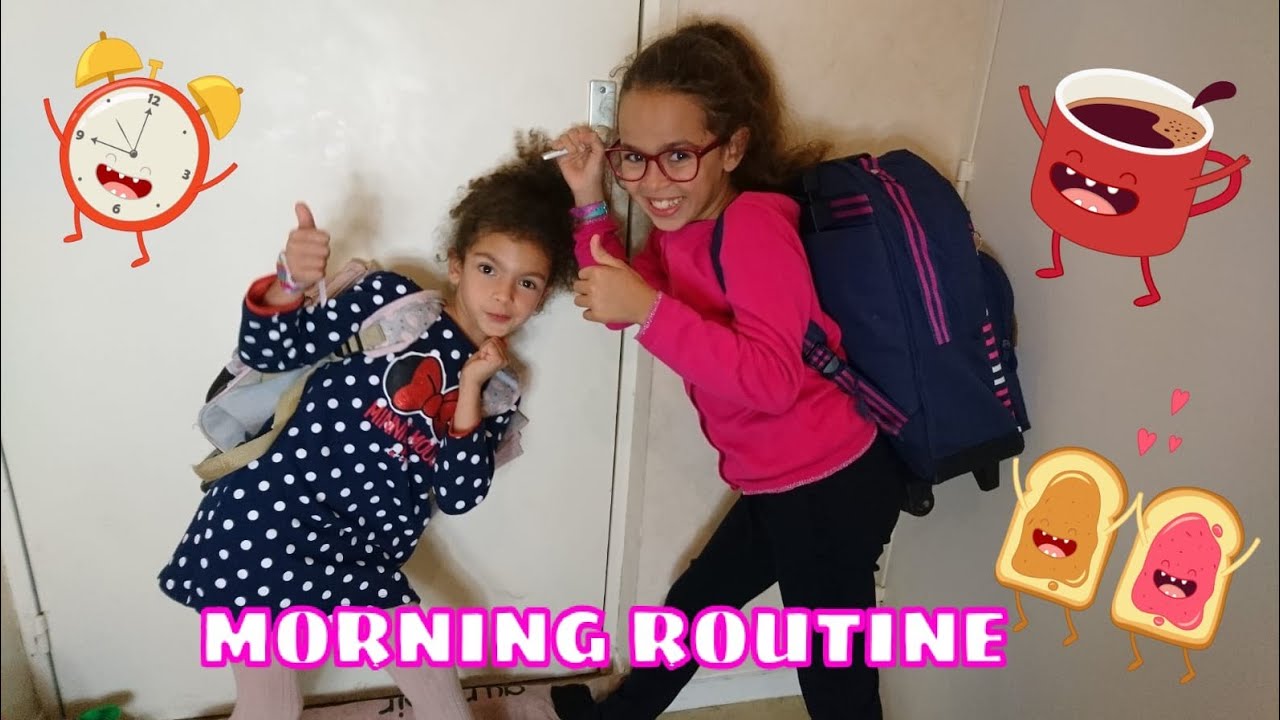 MORNING ROUTINE avant lcole avec mamam