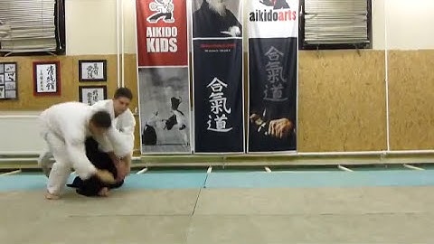 ushiro katate kubijime kokyunage [TUTORIAL] Aikido basic technique.