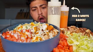 CHICKEN AND RICE | HALAL CART STYLE | THE GOLDEN BALANCE