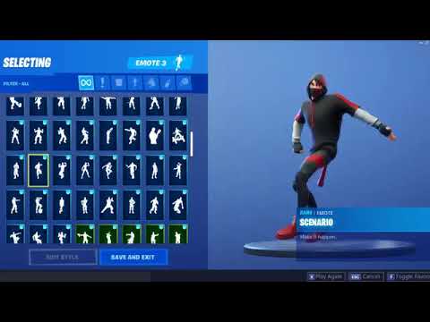 fortnite scenario emote 1 hour 1 heure de danse scenario youtube - smooth moves fortnite dance 1 hour