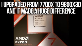 Upgrading To 9800X3D From Non-X3D CPU Can Provide MASSIVE Performance Boost | Tested In 9 Games
