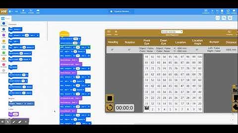 VEXcode VR Equation Number Grid