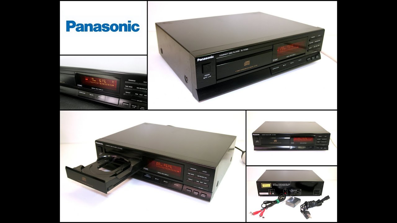 Panasonic SL-PJ325 4 Times Oversampling CD Player (Made in Japan)