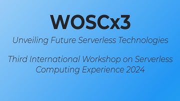 Panel Q&A of WOSCx3: 3rd International Workshop on Serverless Computing Experience (June 19, 2024)