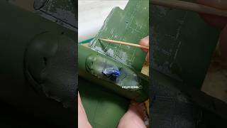Chipping A6M5 ZERO Model Kit 1/48 #miniature #modelkit #scalemodel