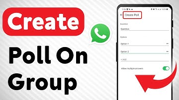 How To Create A Poll On WhatsApp Group (Updated)