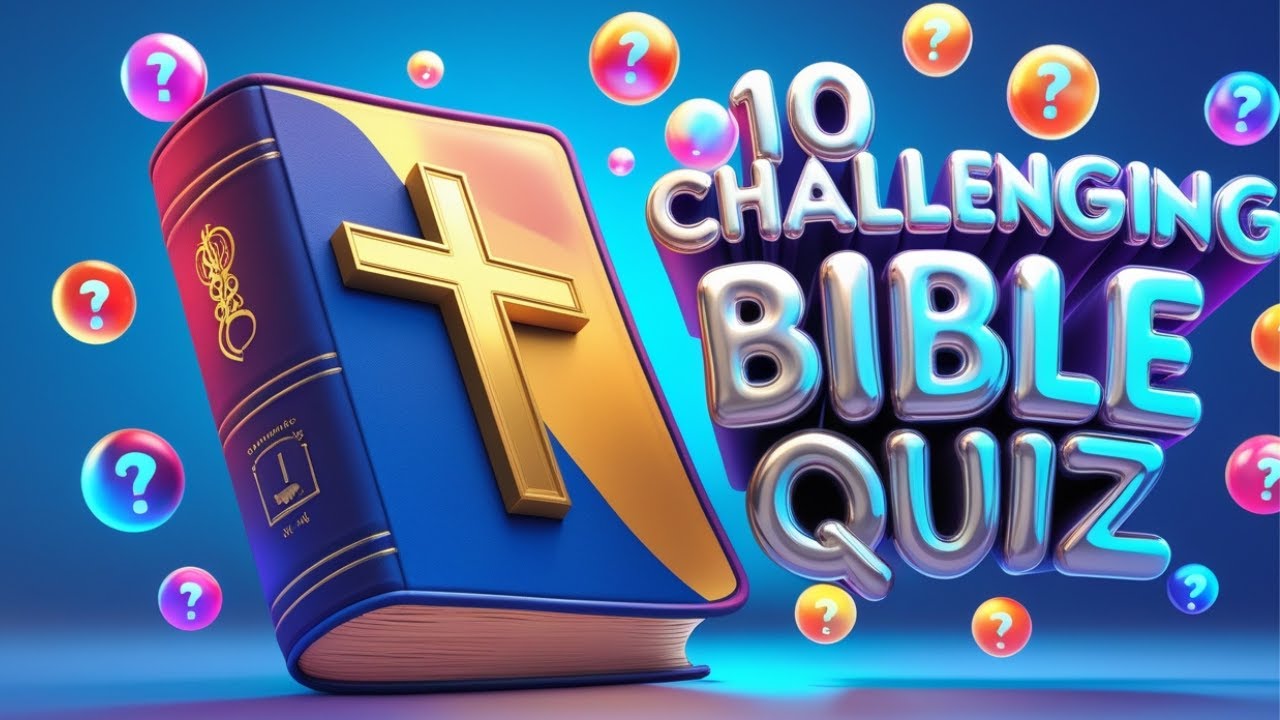 Bible Quiz Game for Kids and Adults | Fun Bible Questions with Answers