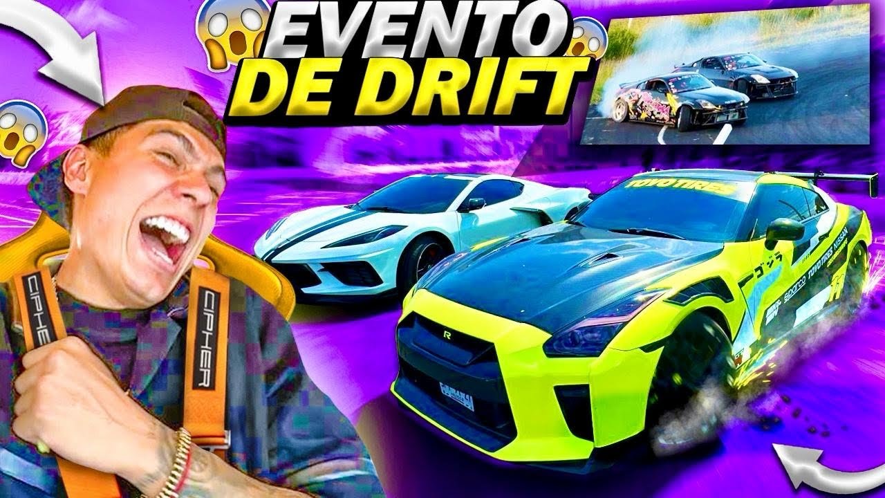 FUIMOS AL EVENTO DE DRIFT MÁS LOCO EN NUESTROS AUTOS😱 | ManuelRivera11