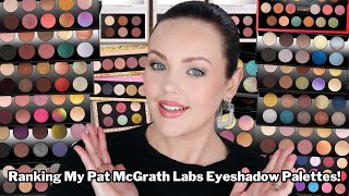 Ranking My Entire Pat McGrath Labs Eyeshadow Palette Collection 2023