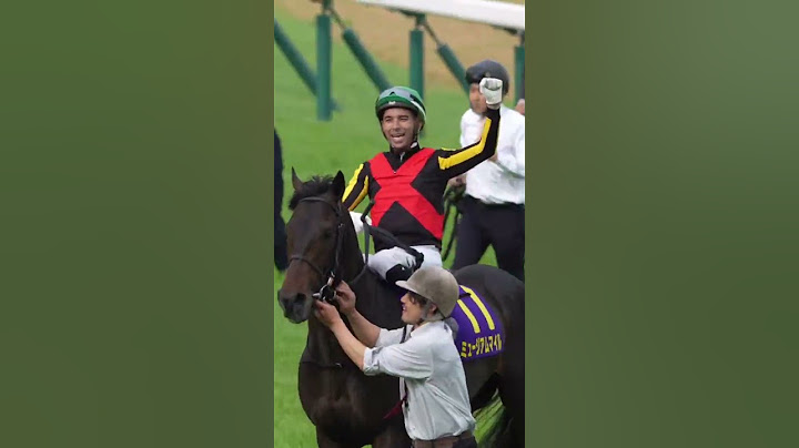 ミュージアムマイルのウイニングラン 2025年皐月賞 モレイラ騎手
