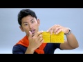 クロコダイルレザー マネークリップ イエロー Crocodile  Leather