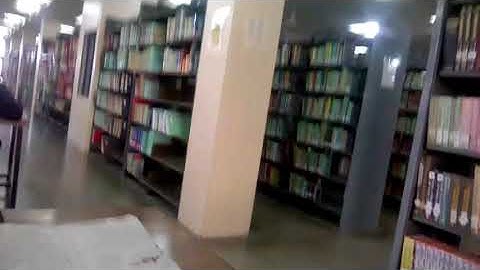 MDU Rohtak central or vivekanand library view from inside video 2